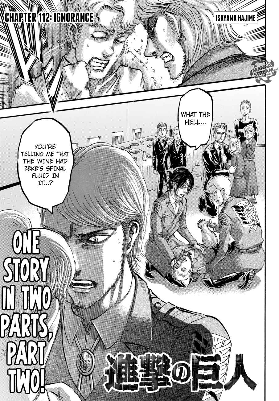Lecture en ligne Shingeki No Kyojin 112 page 3