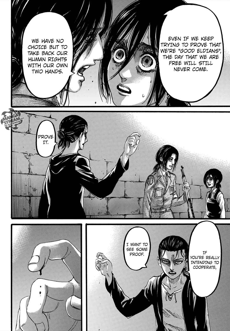 Lecture en ligne Shingeki No Kyojin 116 page 20
