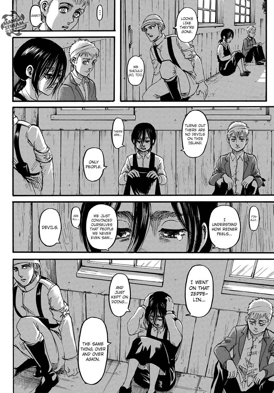 Lecture en ligne Shingeki No Kyojin 118 page 35