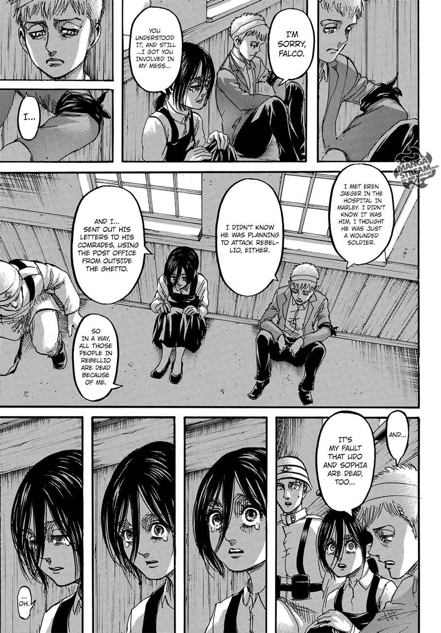 Lecture en ligne Shingeki No Kyojin 118 page 36