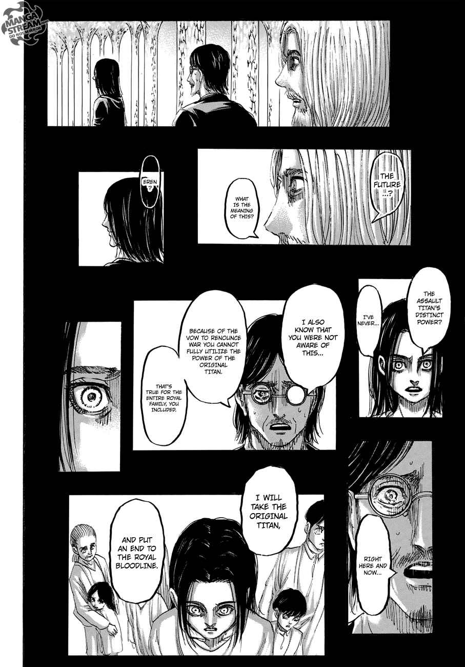 Lecture en ligne Shingeki No Kyojin 121 page 22