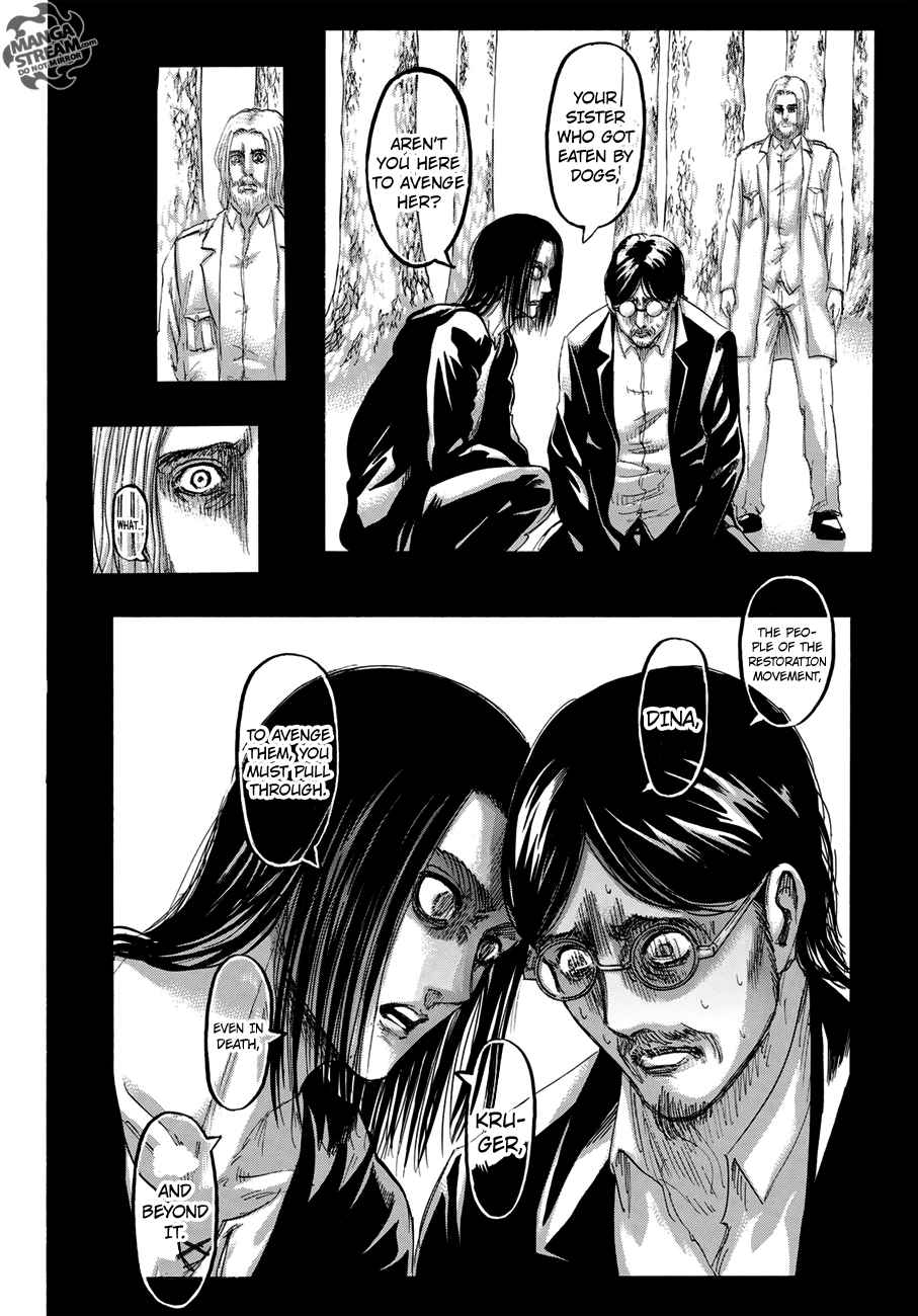 Lecture en ligne Shingeki No Kyojin 121 page 28