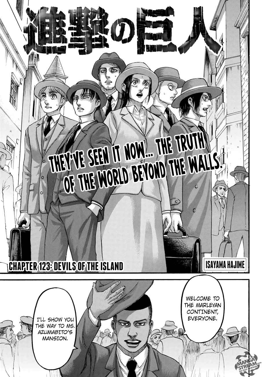 Lecture en ligne Shingeki No Kyojin 123 page 4