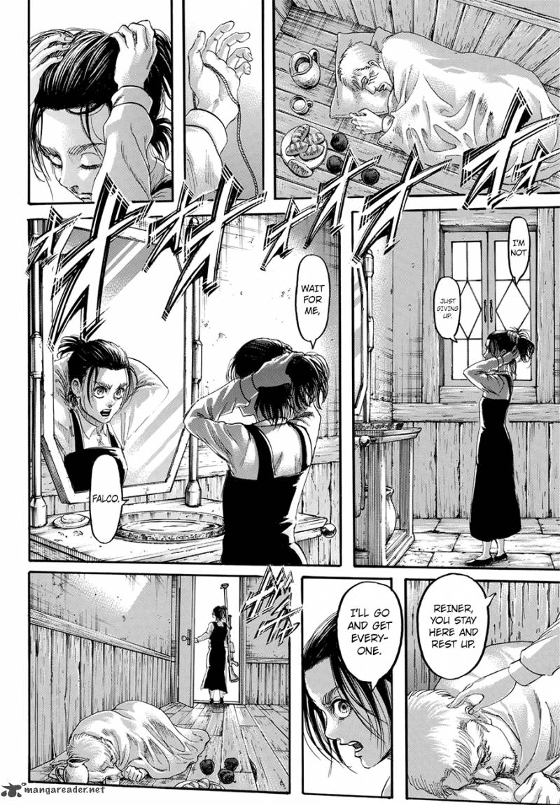 Lecture en ligne Shingeki No Kyojin 124 page 9