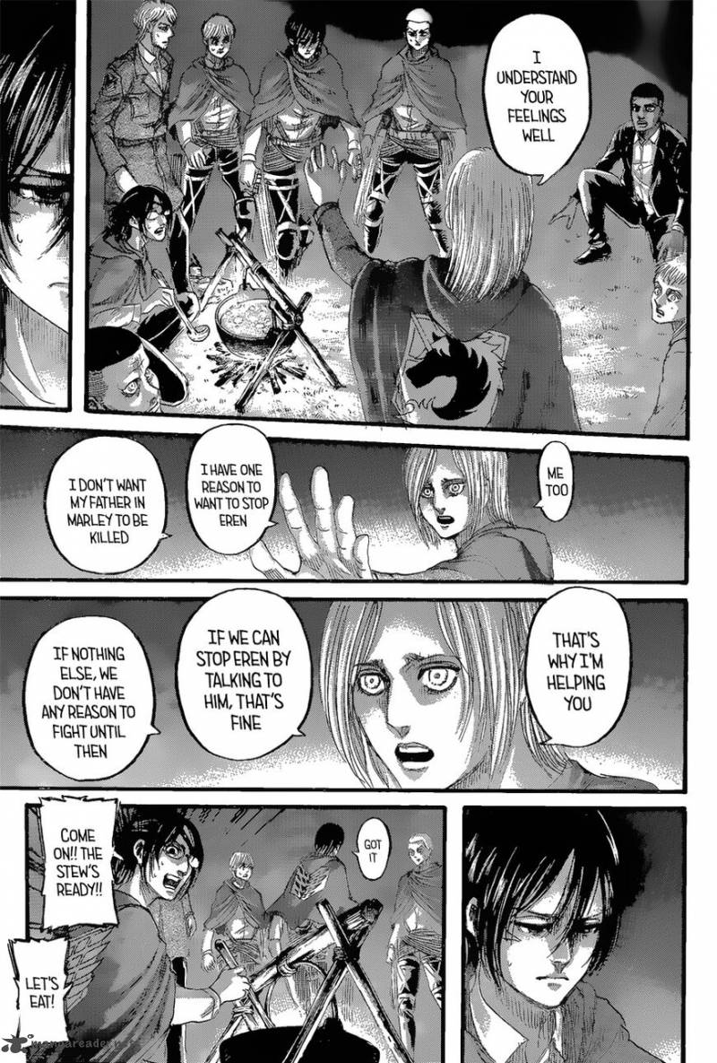 Lecture en ligne Shingeki No Kyojin 127 page 19