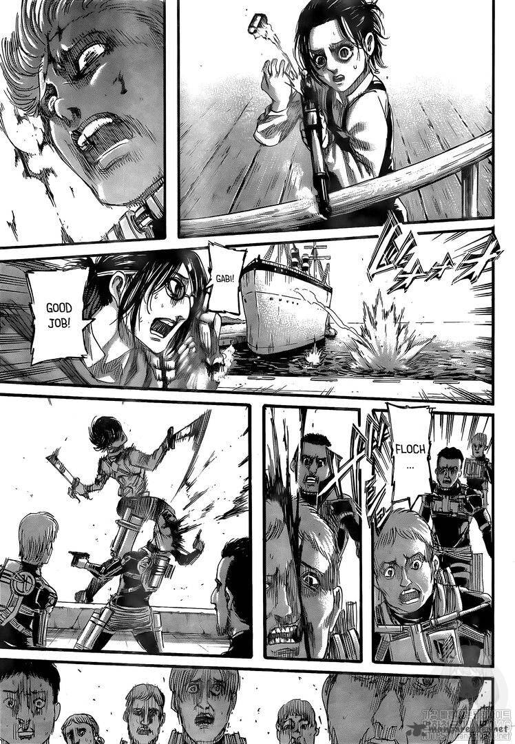 Lecture en ligne Shingeki No Kyojin 129 page 33