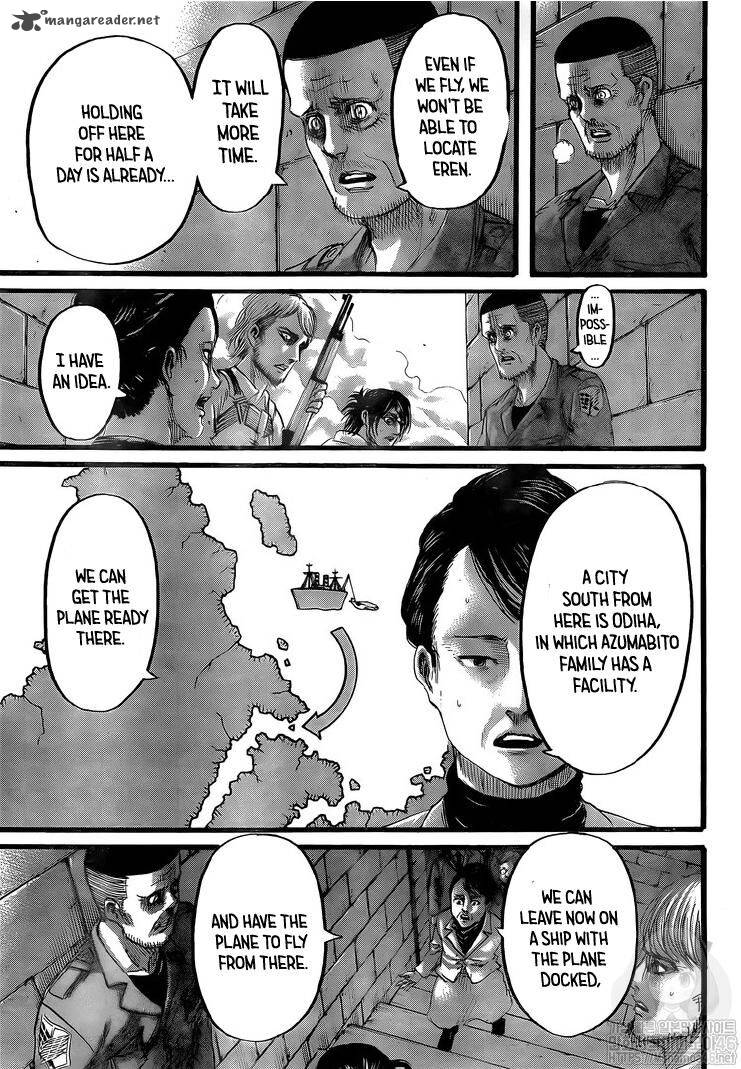 Lecture en ligne Shingeki No Kyojin 129 page 7