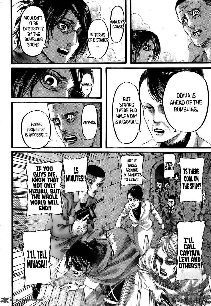 Lecture en ligne Shingeki No Kyojin 129 page 8