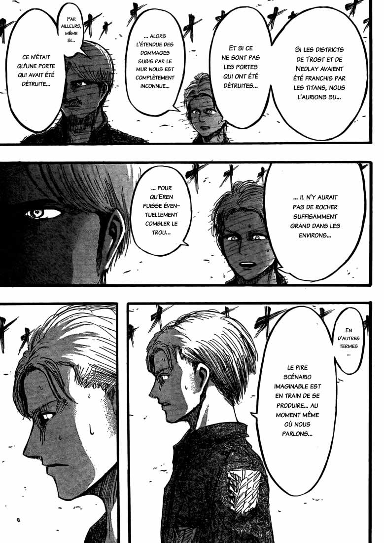 Lecture en ligne Shingeki No Kyojin 35 page 8
