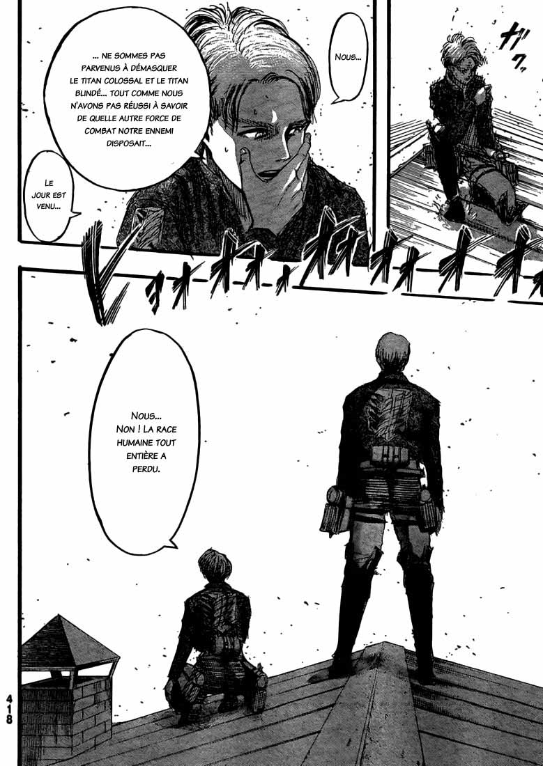 Lecture en ligne Shingeki No Kyojin 35 page 10