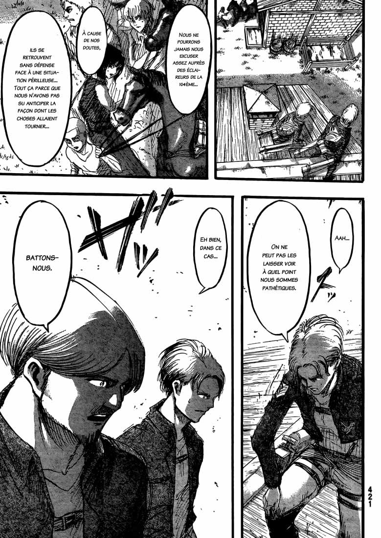 Lecture en ligne Shingeki No Kyojin 35 page 13