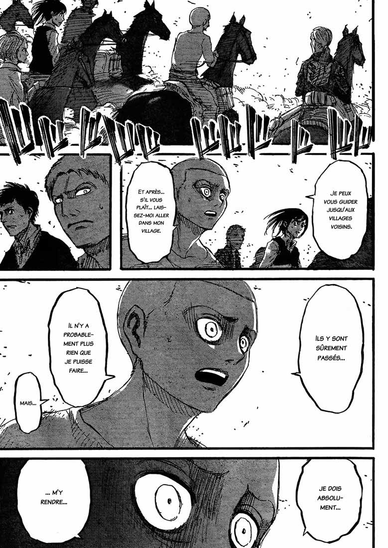 Lecture en ligne Shingeki No Kyojin 35 page 17