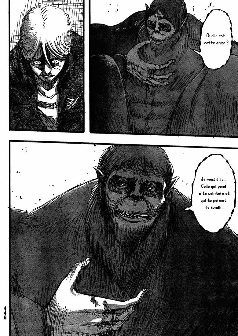 Lecture en ligne Shingeki No Kyojin 35 page 37