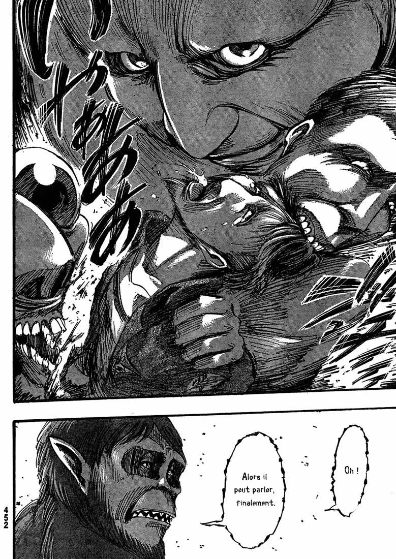 Lecture en ligne Shingeki No Kyojin 35 page 43