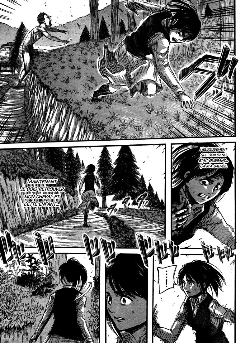 Lecture en ligne Shingeki No Kyojin 36 page 42