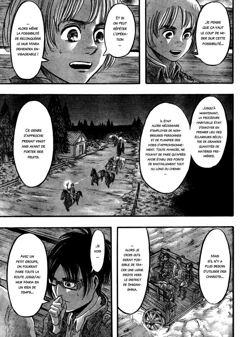 Lecture en ligne Shingeki No Kyojin 37 page 12