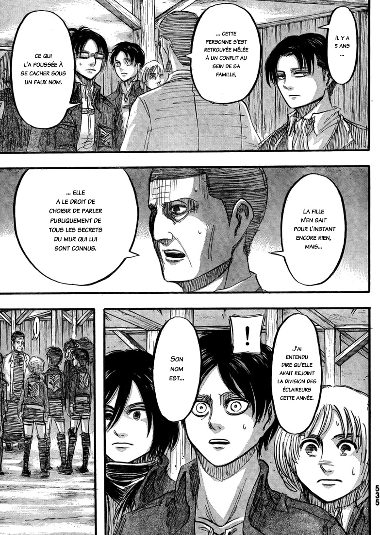 Lecture en ligne Shingeki No Kyojin 37 page 29