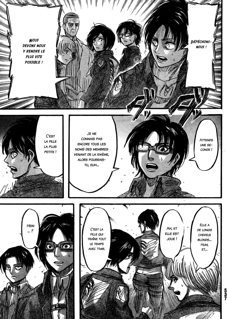 Lecture en ligne Shingeki No Kyojin 37 page 31