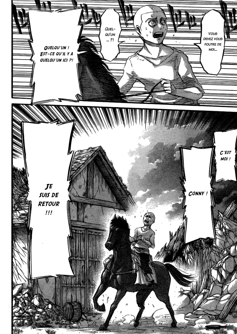 Lecture en ligne Shingeki No Kyojin 37 page 40