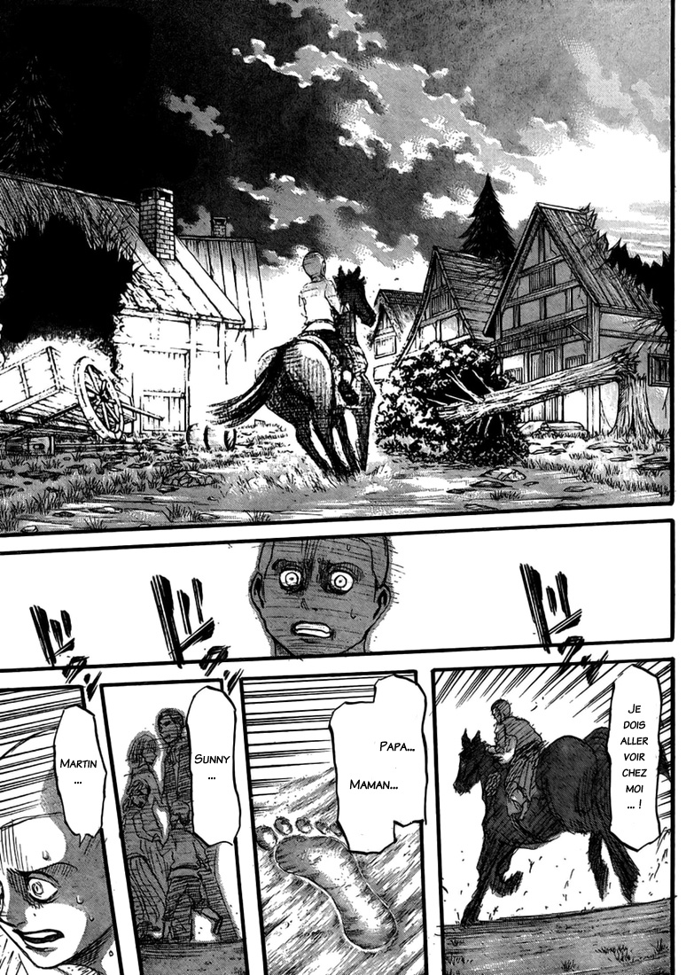 Lecture en ligne Shingeki No Kyojin 37 page 41
