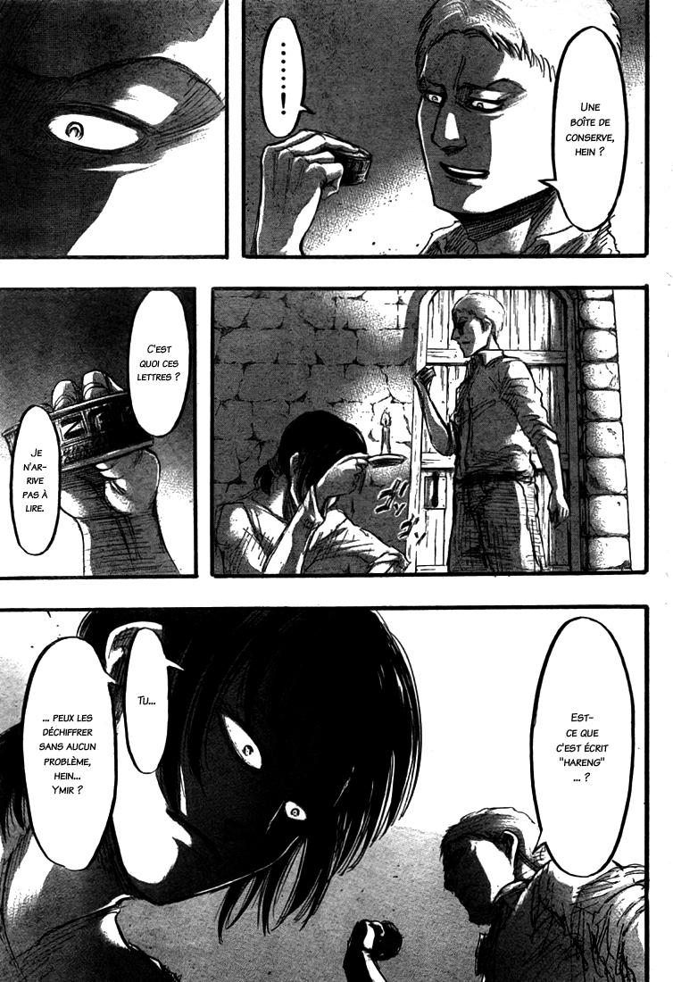 Lecture en ligne Shingeki No Kyojin 38 page 32