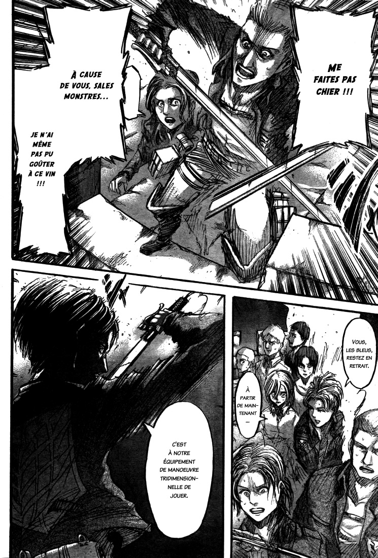 Lecture en ligne Shingeki No Kyojin 38 page 40