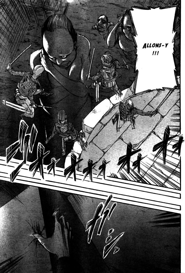 Lecture en ligne Shingeki No Kyojin 38 page 41