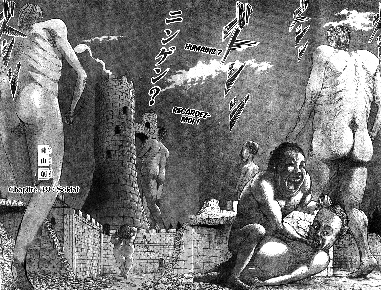 Lecture en ligne Shingeki No Kyojin 39 page 3
