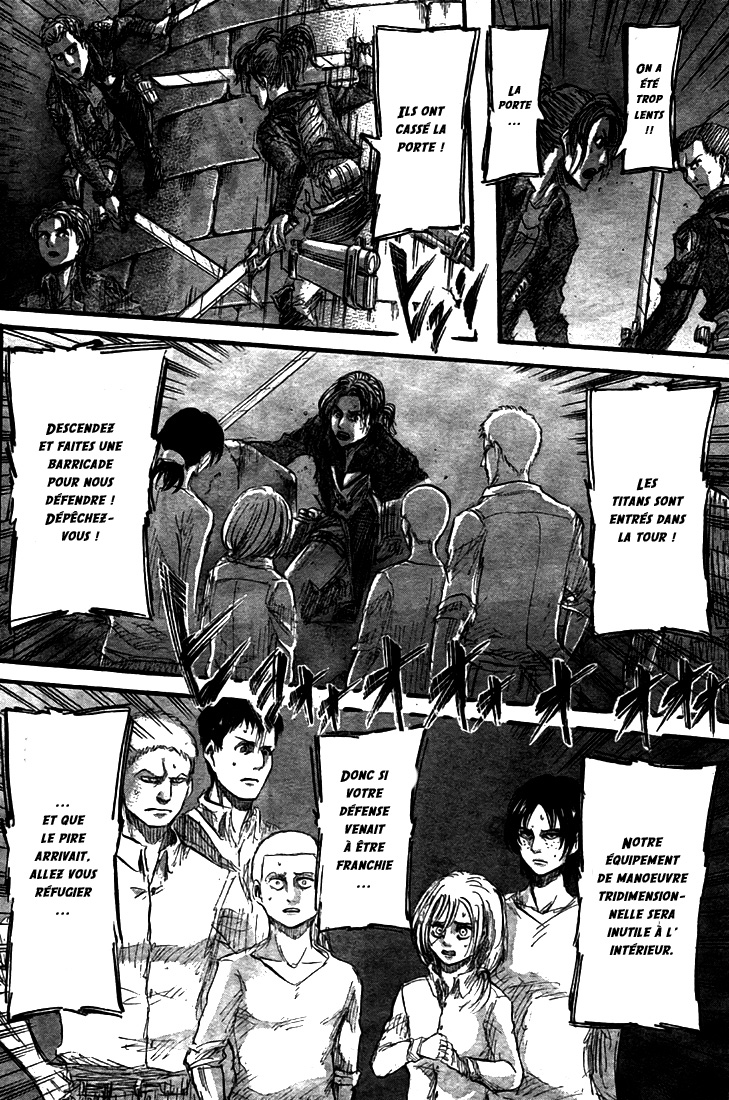 Lecture en ligne Shingeki No Kyojin 39 page 12