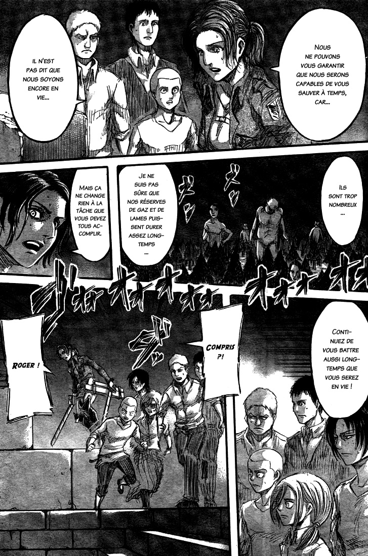 Lecture en ligne Shingeki No Kyojin 39 page 13