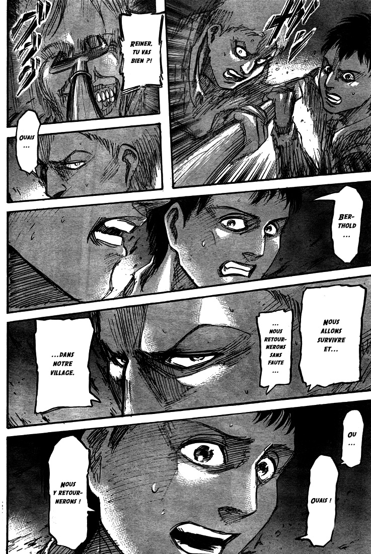 Lecture en ligne Shingeki No Kyojin 39 page 24