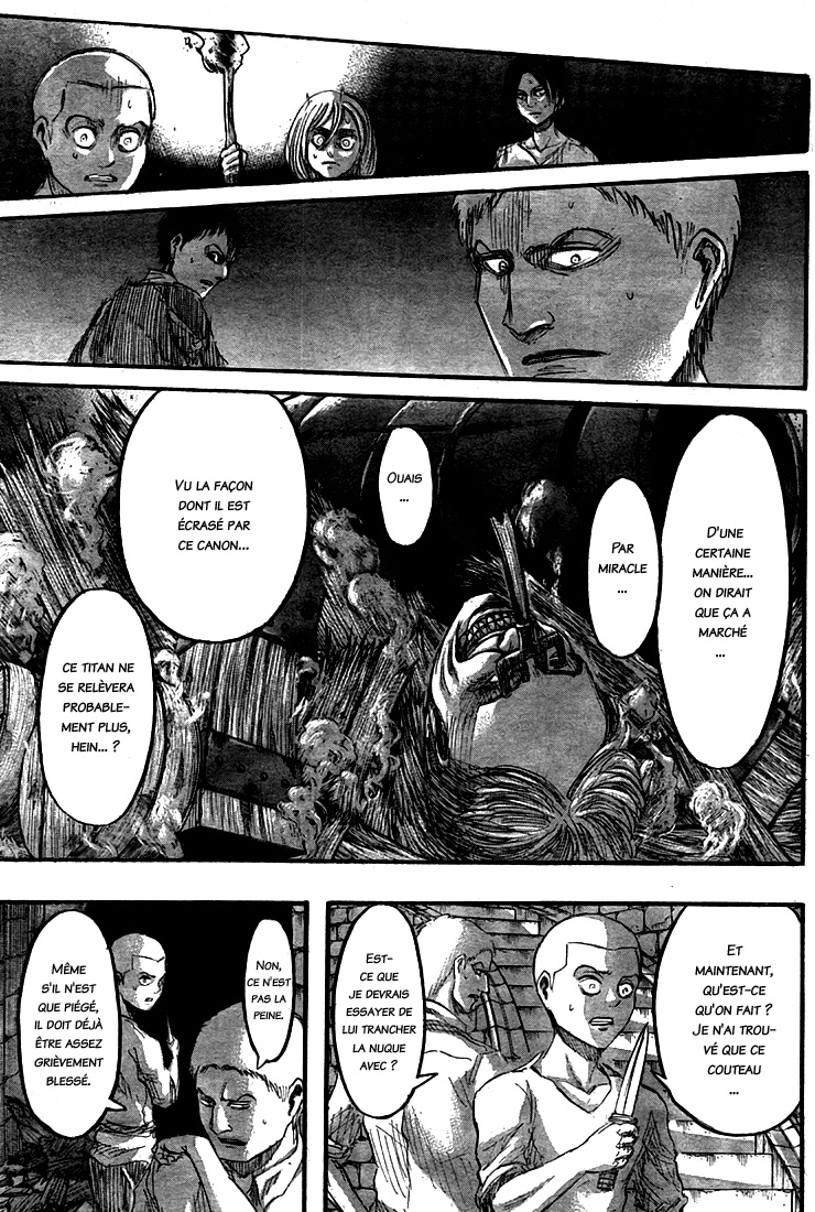 Lecture en ligne Shingeki No Kyojin 39 page 27
