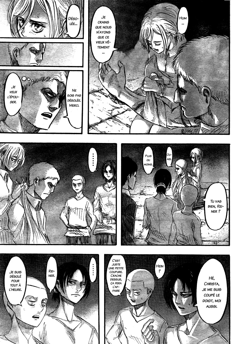 Lecture en ligne Shingeki No Kyojin 39 page 35