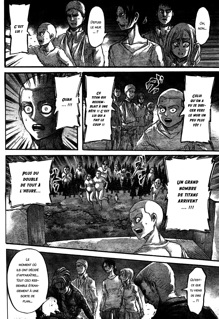 Lecture en ligne Shingeki No Kyojin 39 page 44