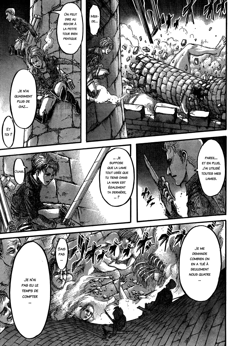 Lecture en ligne Shingeki No Kyojin 40 page 6