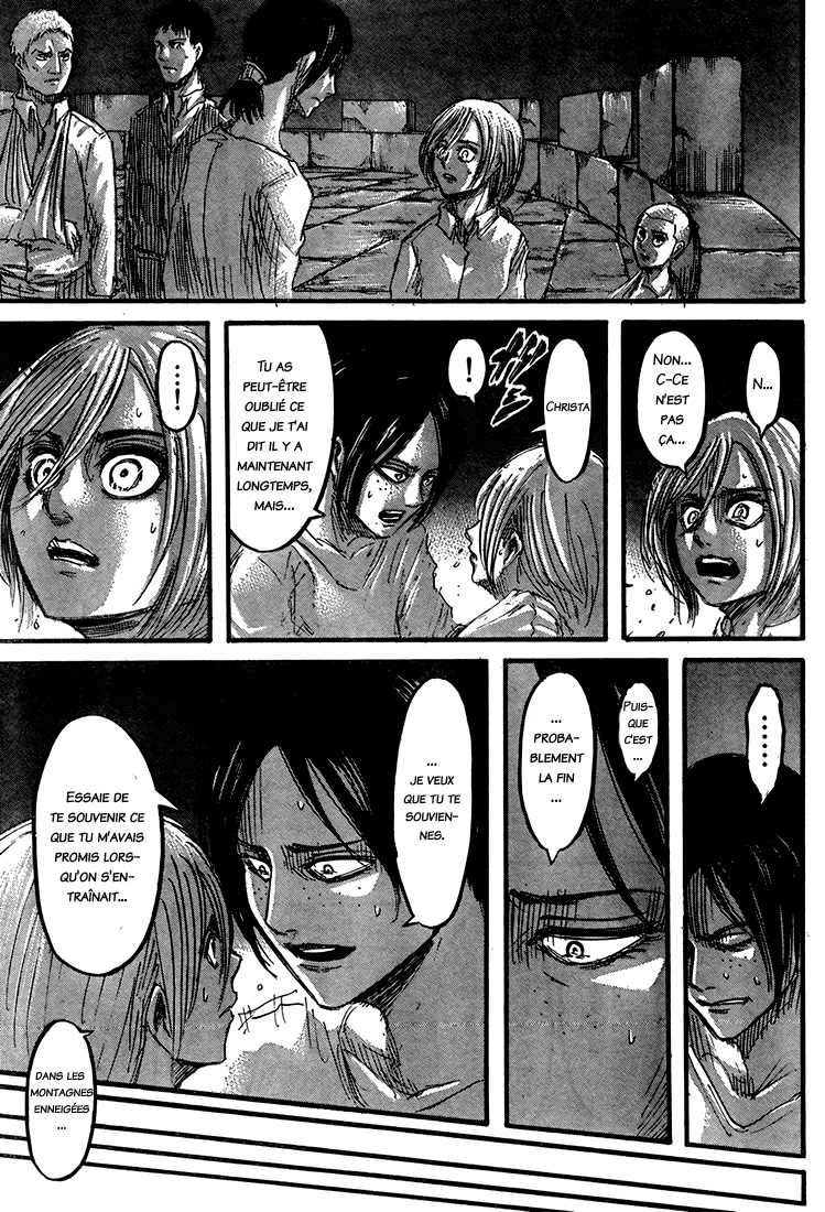 Lecture en ligne Shingeki No Kyojin 40 page 18