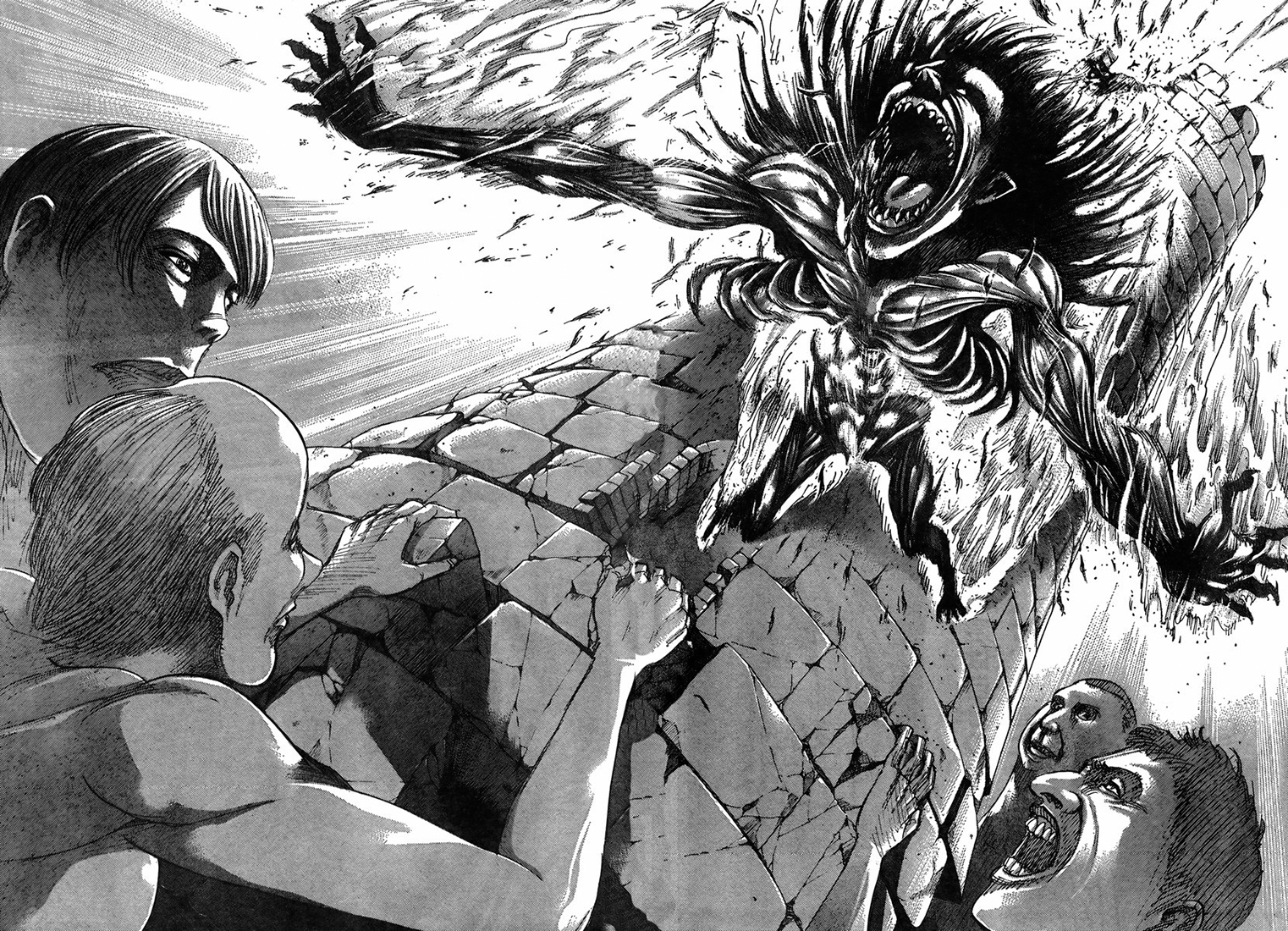 Lecture en ligne Shingeki No Kyojin 40 page 41