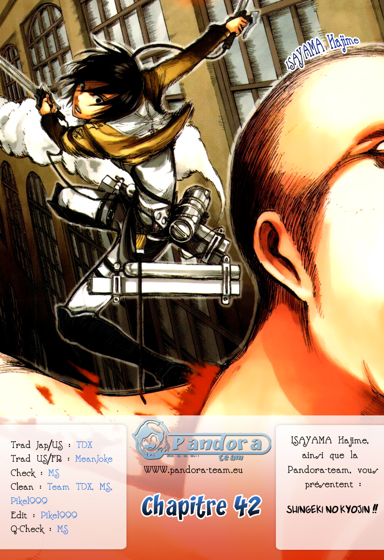 Lecture en ligne Shingeki No Kyojin 42 page 1