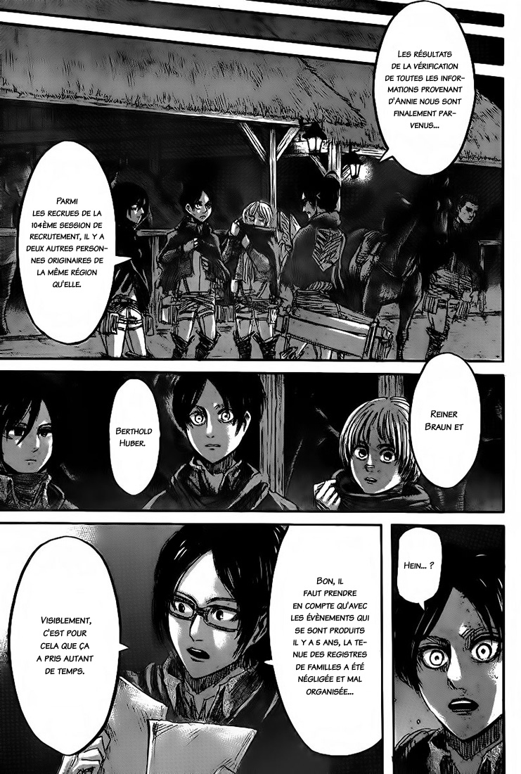 Lecture en ligne Shingeki No Kyojin 42 page 18