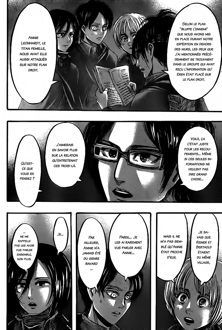 Lecture en ligne Shingeki No Kyojin 42 page 19