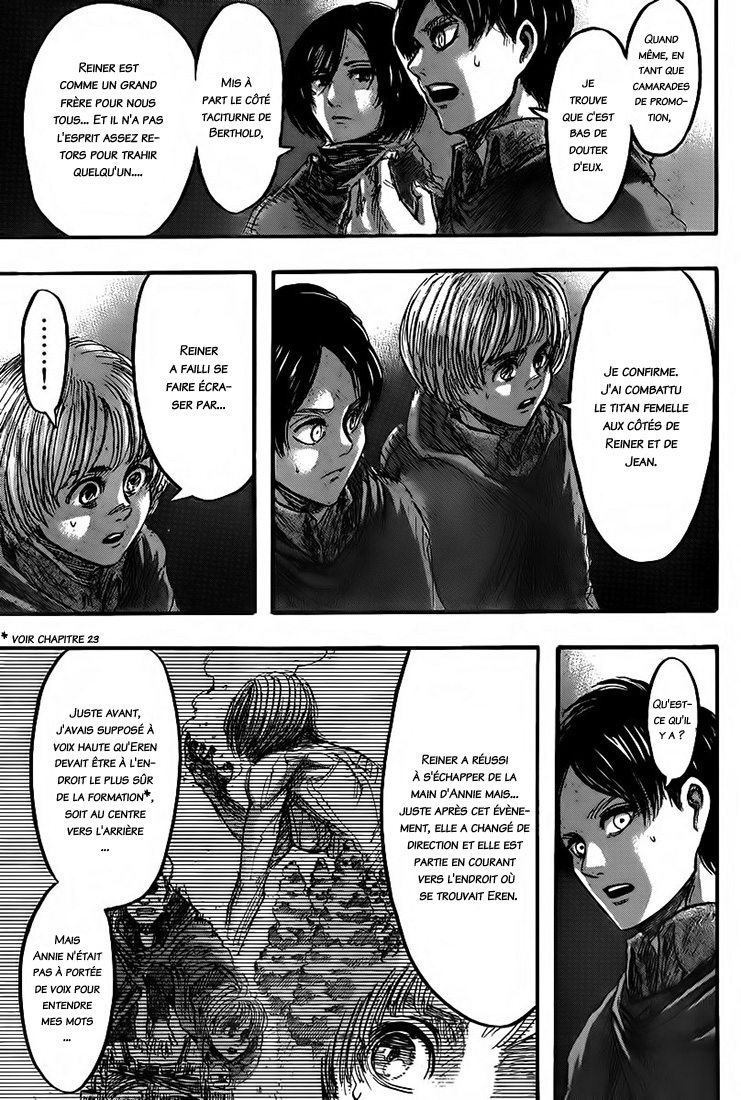 Lecture en ligne Shingeki No Kyojin 42 page 20
