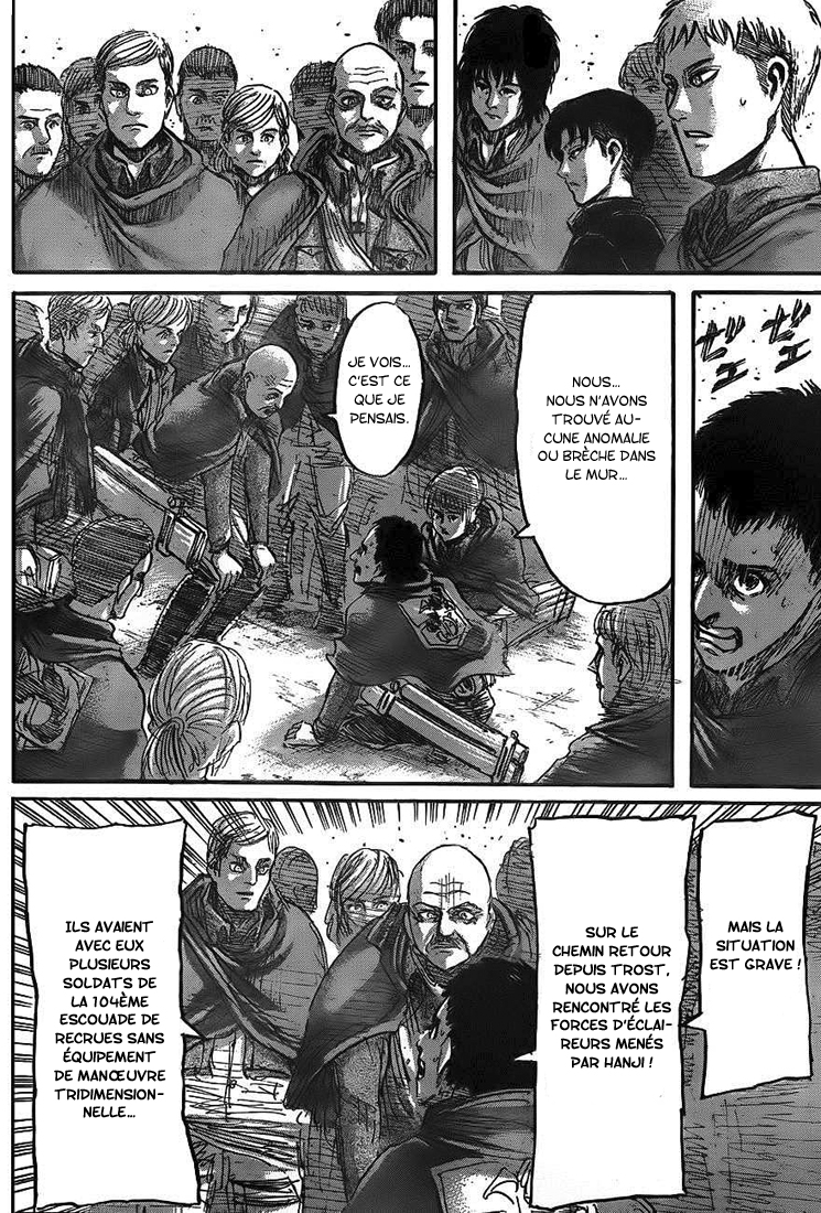 Lecture en ligne Shingeki No Kyojin 45 page 15