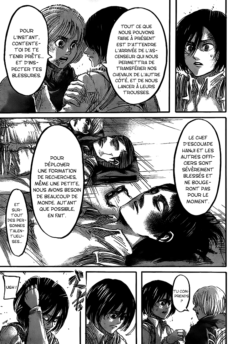 Lecture en ligne Shingeki No Kyojin 45 page 28