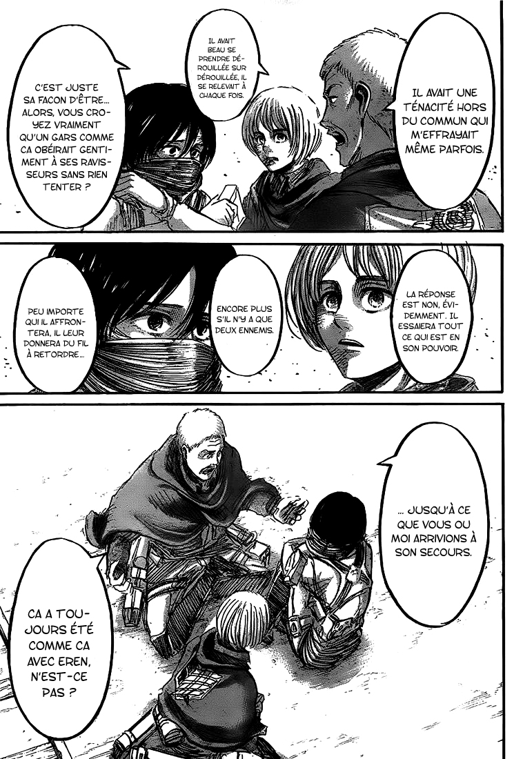 Lecture en ligne Shingeki No Kyojin 45 page 36