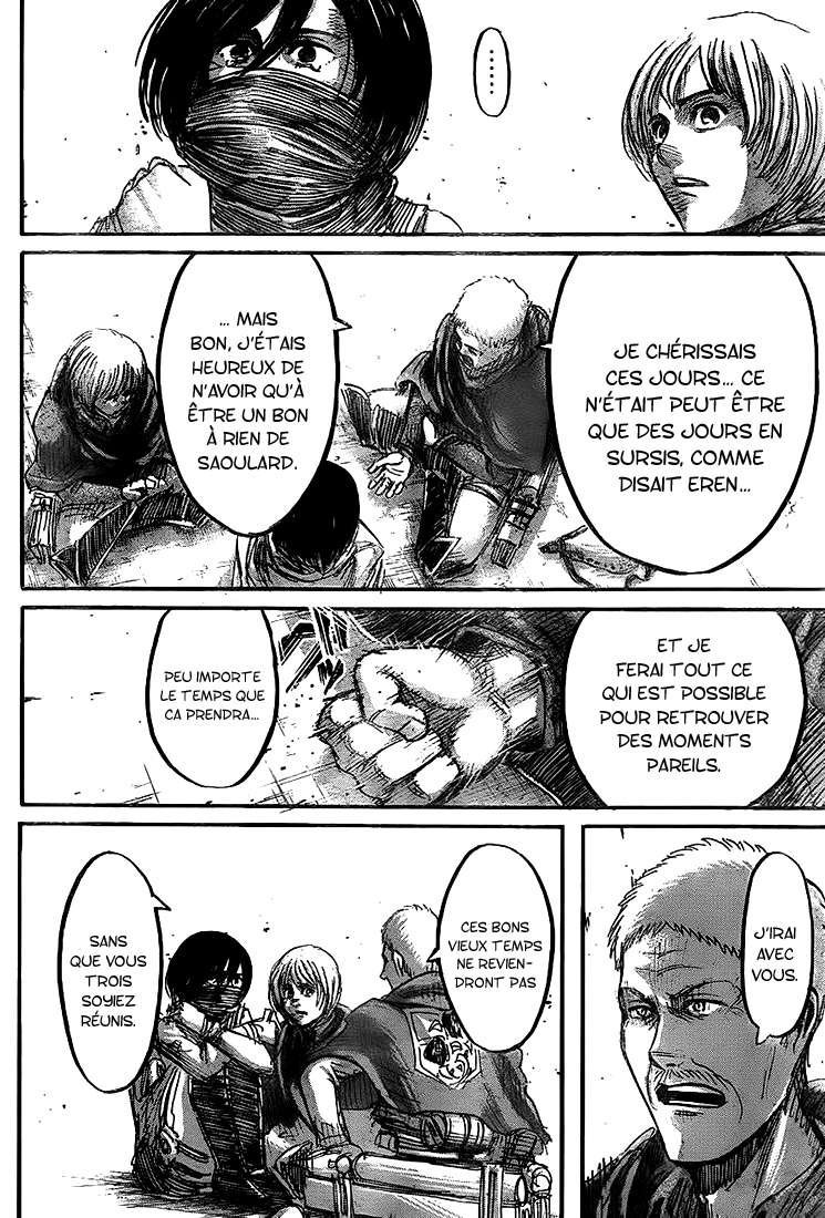 Lecture en ligne Shingeki No Kyojin 45 page 37