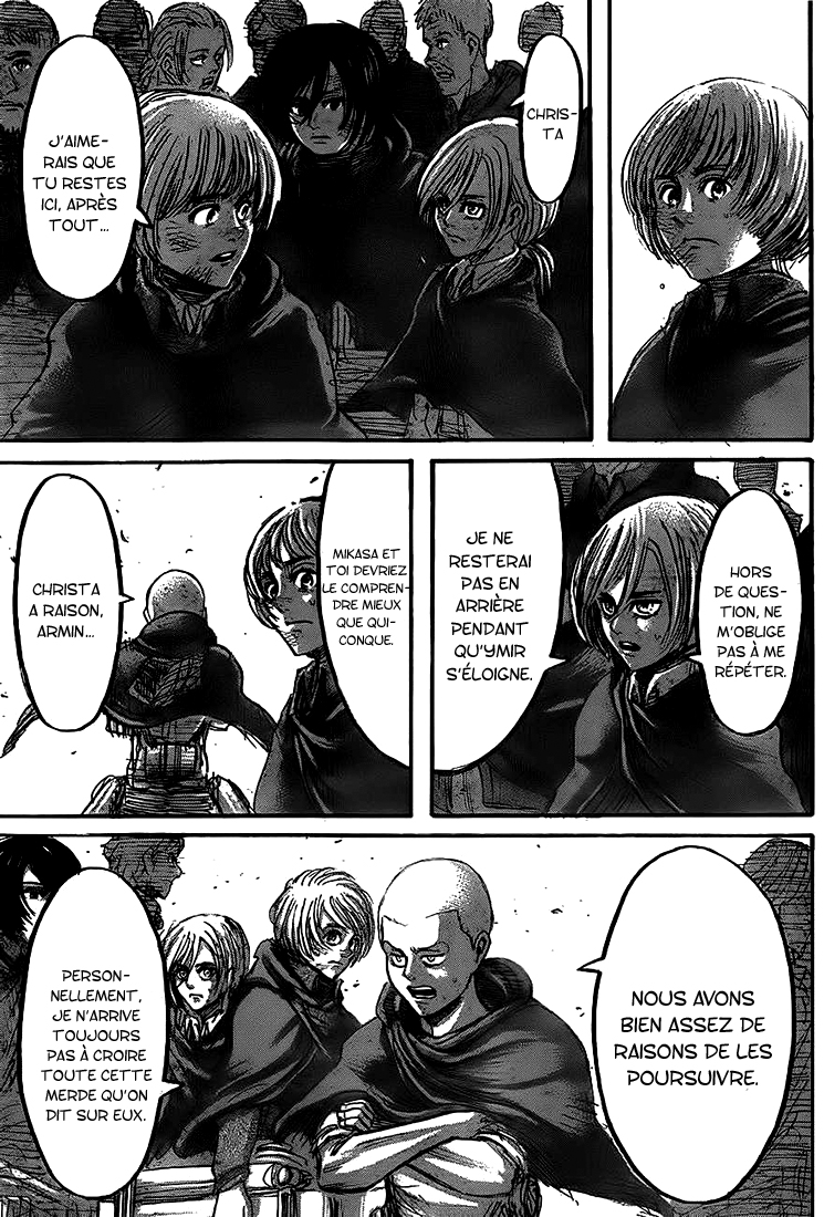 Lecture en ligne Shingeki No Kyojin 45 page 40