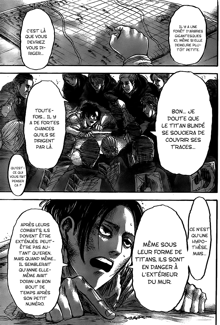 Lecture en ligne Shingeki No Kyojin 45 page 42