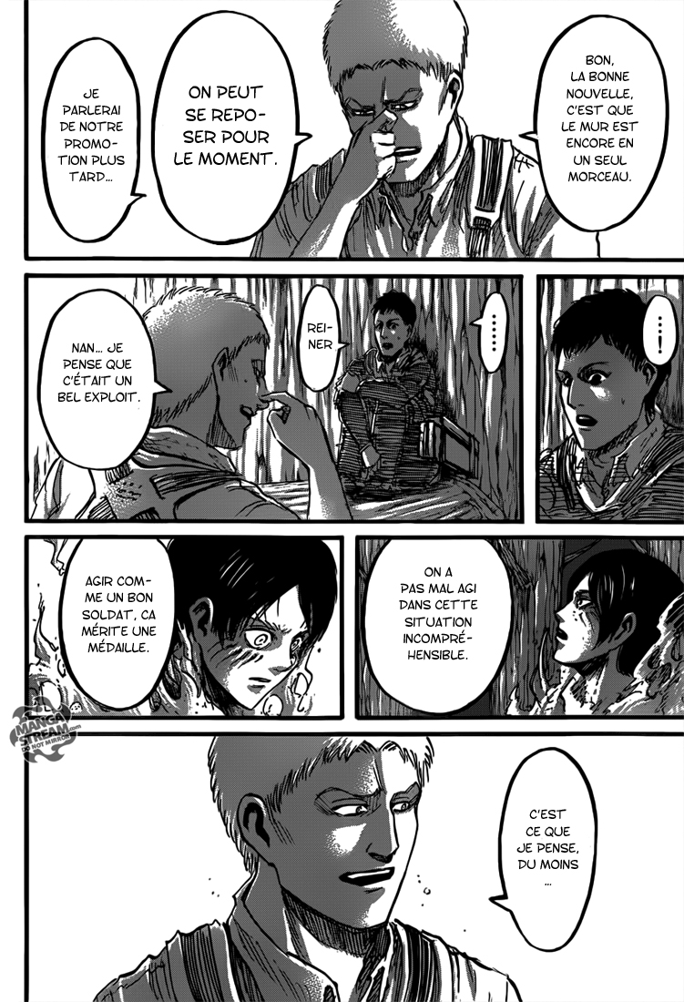 Lecture en ligne Shingeki No Kyojin 46 page 19