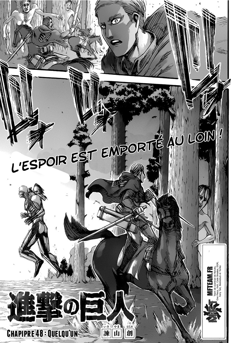 Lecture en ligne Shingeki No Kyojin 48 page 2