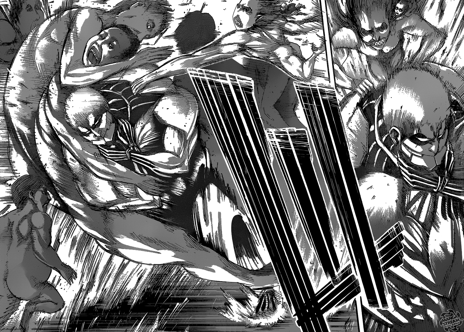 Lecture en ligne Shingeki No Kyojin 49 page 6